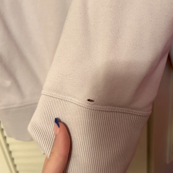Under Armour lavender sweatshirt - Picture 3 of 4